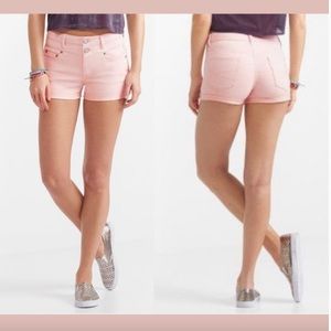 Aeropostale Pink Shorty Jean Shorts